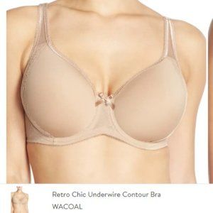 WACOAL Retro Chic Underwire Contour Bra - size 32DD